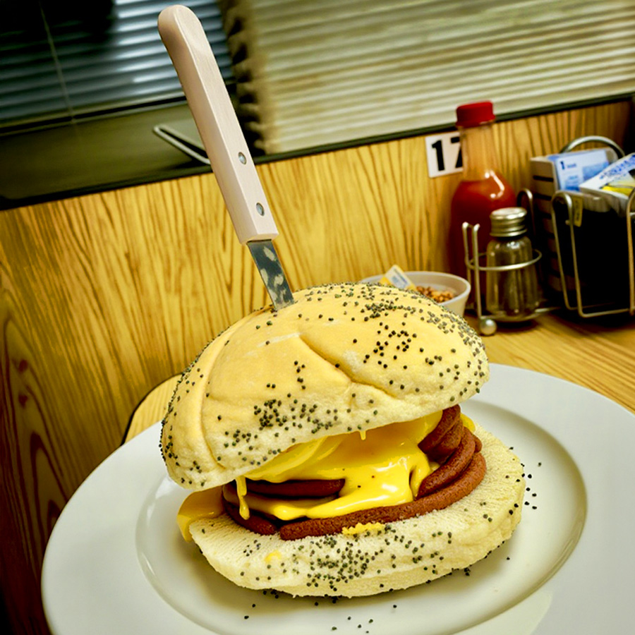 Franks Asbury Park Pork Roll on a plate