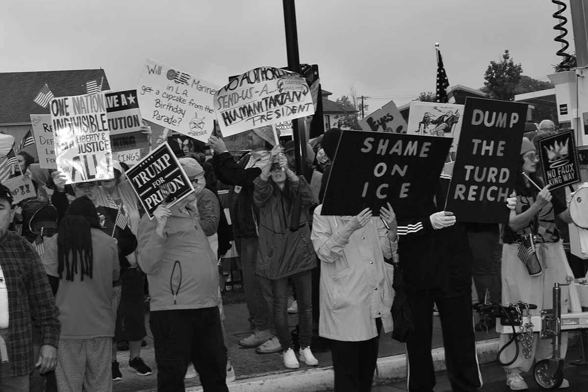 Photography by MaryAnn Vitiello ©2025, “No Kings” protest, Asbury Park NJ